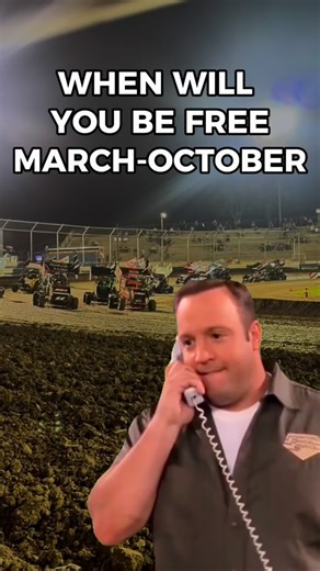 If it’s not at the track, I’m probably unavailable…🏁🤣 #dirttrackracing #microsprint #raceweekend #raceseason #racing | Kasey Faccinto