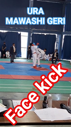 KARATE | FACE KICK | URA MAWASHI GERI #trending #viral #foryou #shorts #karate #yt #viralvideo