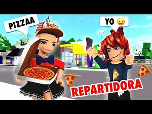 😯Siendo Repartidora en Brookhaven😆/Roblox