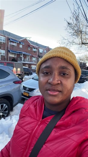 Enjoying a Winter Walk in the Snow