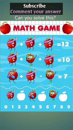 Math quiz #problemsolving #song #music #problemsolving #fruit #letsbecomeagenius #maths #genius
