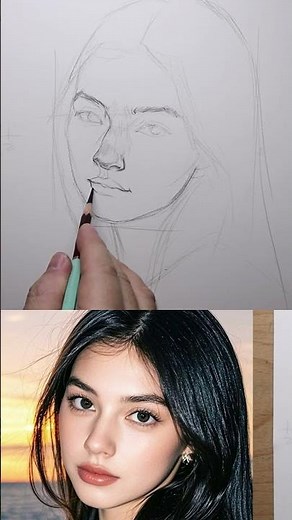 how to draw people for beginners #drawing #pencilportrsit #sketch