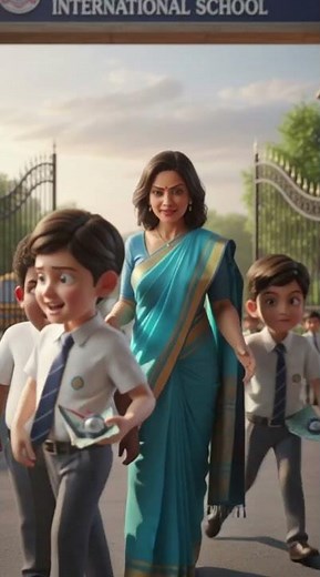 “Arjun vs Tiger: School Robot Battle Story