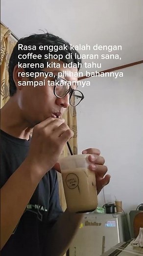Resep es kopi susu gula aren #kopisusugulaaren #kopisusu #kopi #palmsugar #gulaarencair