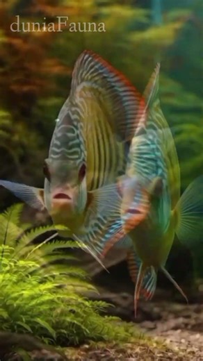Green Discus | ikan hias air tawar