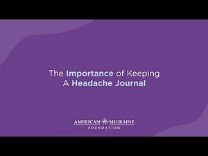 The Importance of Keeping a Headache Journal