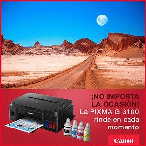 24K views · 432 reactions | Con el rendimiento de la PIXMA #G3100 no podrás dejar de imprimir ni una sola foto, ya que rinde al máximo y con menor costo. 6000 páginas en negro y 7000 mil en color ️ ¡Su capacidad de impresión fotográfica sin bordes y sus 60 segundos para procesar las imágenes, logrará dejarte sin aliento!  | Canon | Facebook
