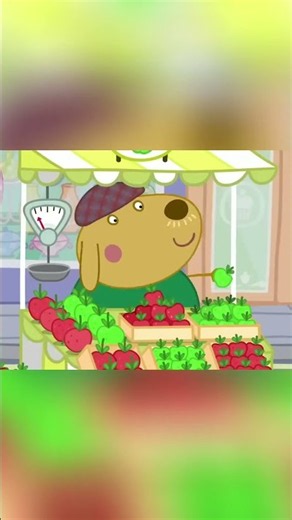 Peppa Pig and Her Market Trip! 🛍️🐷