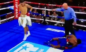 Who Allowed This? Boxer Makes His Professional TV Debut.. Fighting Like He's JJ From Good Times!