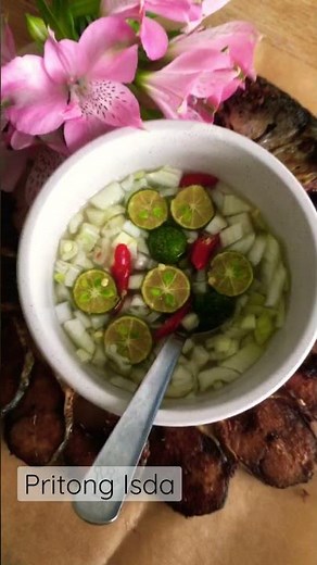 Pritong Isda with Sauce | Filipino Food