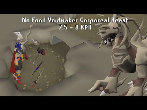 OSRS Corporeal Beast - No Food Korasi/Fang Method - 7.5-8 KPH Ironman Corp No Ely/Spectral