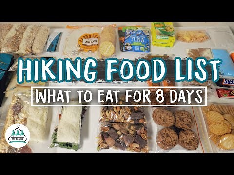 Hiking Food List - What To Eat For 8 Days - Great Ocean Walk