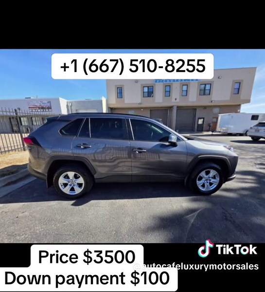 2021 Toyota RAV4 XLE AWD Price: $3,000 Down Payment: $200 Well-maintained 2021 Toyota RAV4 XLE AWD with only 34,623 original miles. This 1-owner Colorado vehicle comes with a clean title, clean Carfax, and no mechanical issues. Recently serviced and still covered by Toyota’s full powertrain warranty, making it a reliable and safe SUV for daily driving. Vehicle Details \t•\tMake: Toyota \t•\tModel: RAV4 XLE \t•\tYear: 2021 \t•\tMileage: 34,623 miles \t•\tEngine: 2.5L 4-Cylinder (203 HP) \t•\tDriv