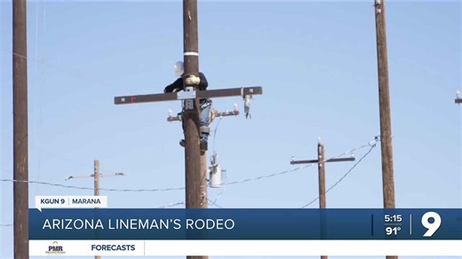 Putting skills to the test at Arizona Lineman's Rodeo