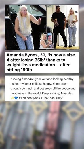 Amanda Bynes, 39, 'is now a size 4 after losing 35lb' thanks to weight-loss ... #celebrity