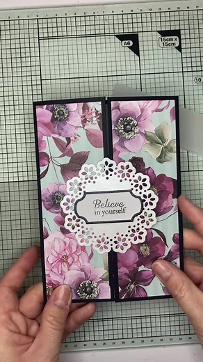Elegant Gatefold Card Tutorial Using Tonic Studios Paper
