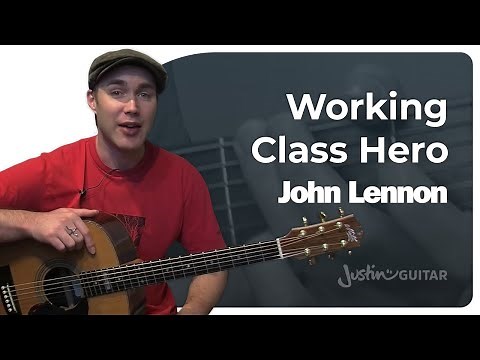How to play Working Class Hero - John Lennon | Easy Guitar