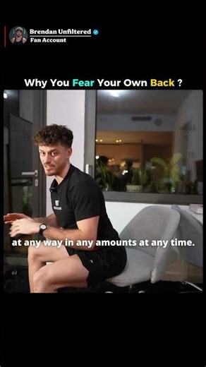 Stop Being Scared Of Your Own Back (Reconnect Now) 🌪‪@lowbackability‬