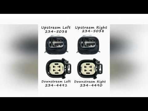 4Pcs O2 Oxygen Sensor Up+Downstream Sensor for Ford Taurus Explorer Mustang Escape Lincoln MKT MKZ 2