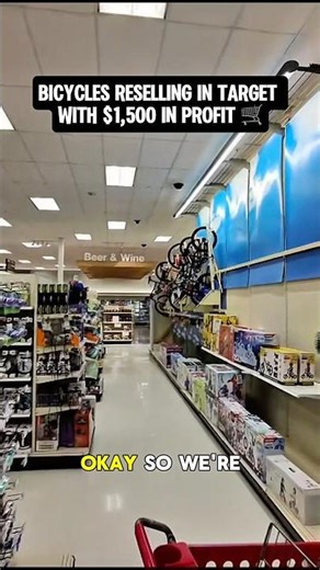 Bicycles reselling in Target 🚲 #shorts #shopping