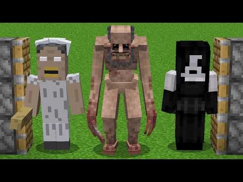 Granny + Yule Man + Jane = ? | Minecraft Combined