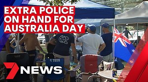 7.8K views · 60 reactions | Extra police will be on hand for Australia Day in Brisbane, amid growing concern tensions could ignite. Activists are fuming at the Prime Minister's sympathy for arrivals on the First Fleet, and predict one of the largest "Invasion day" protests in the city's history. www.7NEWS.com.au #7NEWS | 7NEWS Brisbane | Facebook