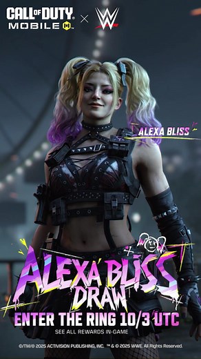 Unlock Alexa Bliss in the CODM Arena!
