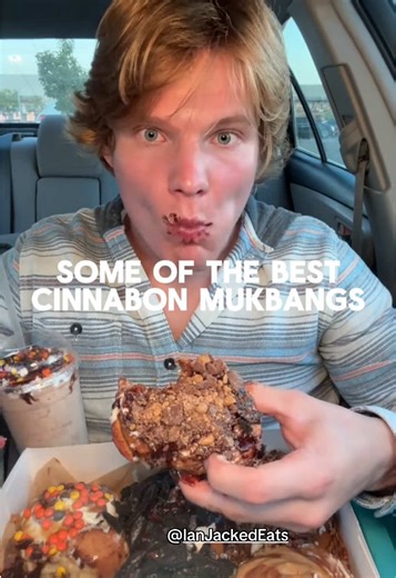 Indulging in Cinnabon Delights Mukbang Experience