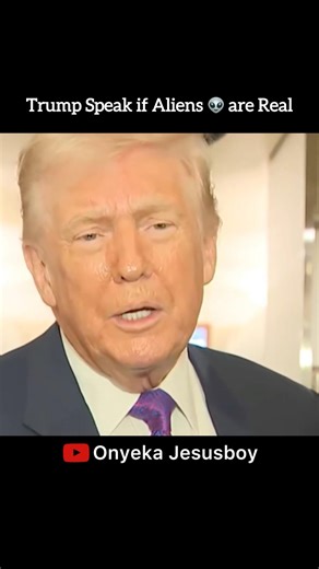 Trump Speak if Aliens 👽 are Real #trump #alien