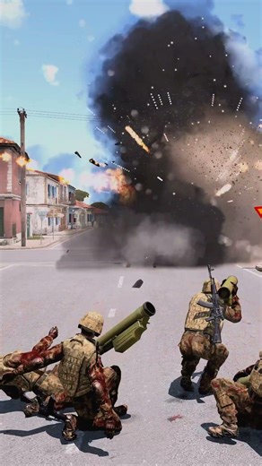 Quick lightning strike. Stop the war! | ARMA III #shorts #news #youtubeshorts