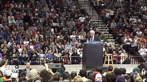 524K views · 11K reactions | A little birdie made a visit to Bernie Sanders' lectern at a rally today in Portland, Oregon. "I think there may be some symbolism here," said Sanders. | PBS NewsHour | Facebook