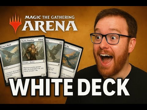 Durchstarten mit dem Weißen Deck! 🚀 MTG Arena Mono White Aggro Gameplay