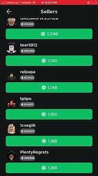 How to sell limited items on Roblox(mobile)(android)without any websites