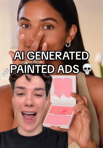 We have a 0️⃣ tolerance policy for AI videos!!🙅🏻‍♀️❌ We pay real HUMAN creators real money to share their opinions about our products through TikTok Shop… anything else is a scam! #painted #blush #greenscreenvideo