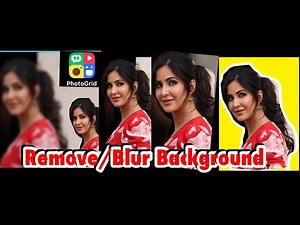 How To Remove/Blur Background in Photo Grid