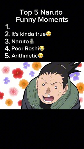 Top 5 Naruto Funny Moments 😂🔥