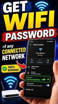 View Saved WIFI Password | How to get saved wifif password | WIFI Password Share NO ROOT Easy #wifi