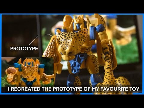 I Made The Prototype Of My Favourite Toy | #transformers #beastwars #cheetor
