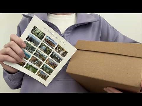 ASMR POST OFFICE | soft spoken, measuring tape, keypad tapping, labeling and shipping packages