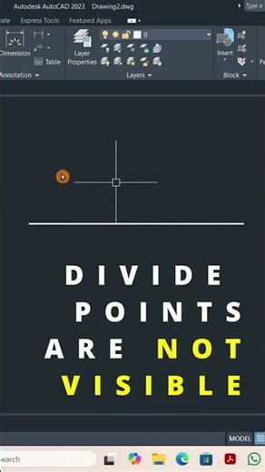 How to use Divide command in AutoCAD..