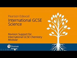 Revision support for International GCSE Chemistry Modular Specification