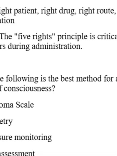 MAS110 Clinical Procedures & Techniques Finals Exam (Qns & Ans) 2026 1. Which of the following best describes the term