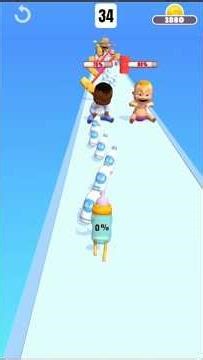 Baby milk gameplay Lvl.34#games #tending #shorts