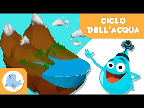 Il ciclo dell'acqua per bambini - Cos'è il ciclo dell'acqua? - Scienza per bambini