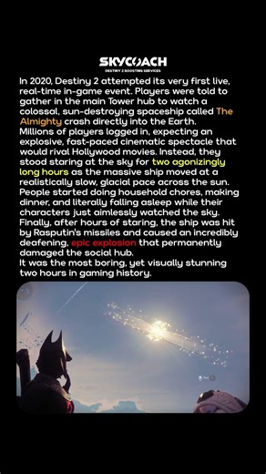The most visually stunning (and boring) two hours in gaming! ☀️🚀 #destiny2 #bungie #destiny2memes