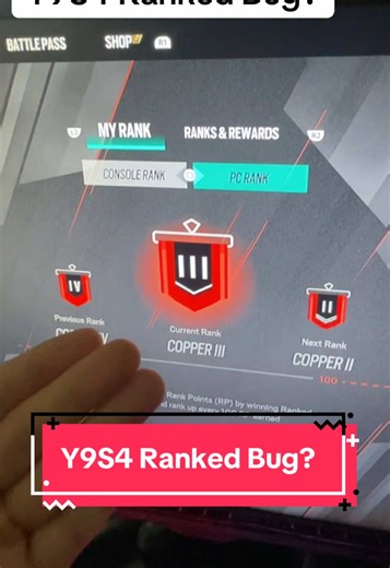 Y9S4 Ranked Bug in Rainbow Six Siege Explained