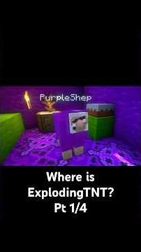Where is ExplodingTNT? (Part 1/4) (Pilot) #minecraft #minecraftskits #oldtrend #minecraftmemes