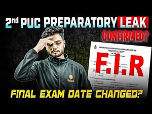 2nd PUC Question Paper Leak? 🚨 Real Truth & Impact on Your Final Exam!