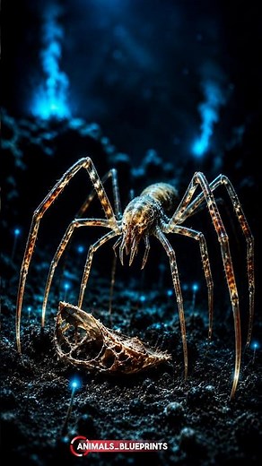 The Sea Spider Is Terrifying 😱🕷️ #facts #ocean #animalfacts