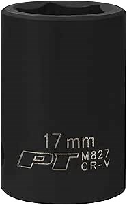 Performance Tool M829 1/2-Inch Drive 19mm 6pt Impact Socket